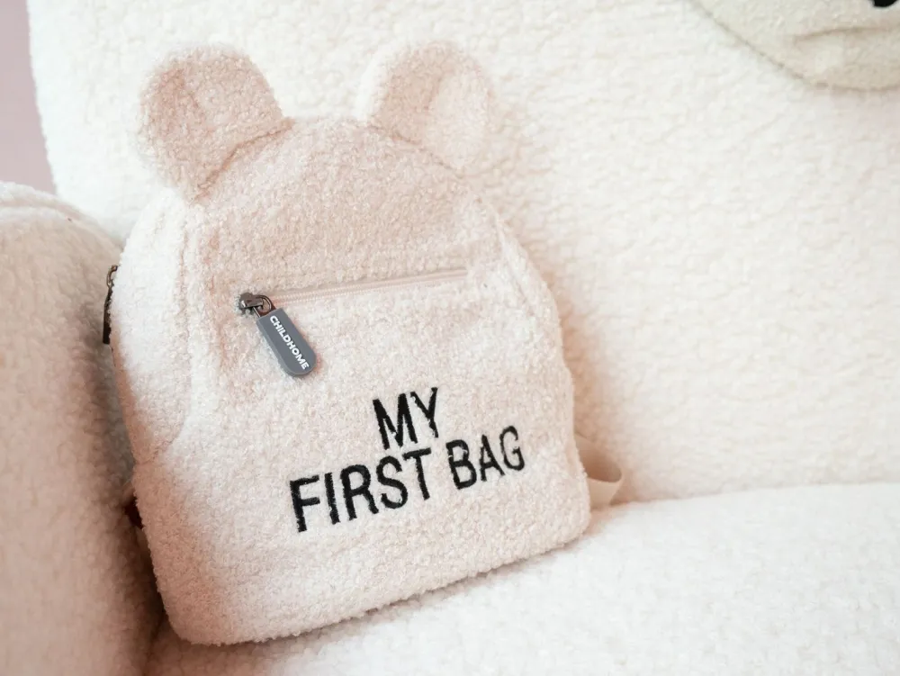 Store Childhome My First Bag Kinderrugzak - Teddy Ecru