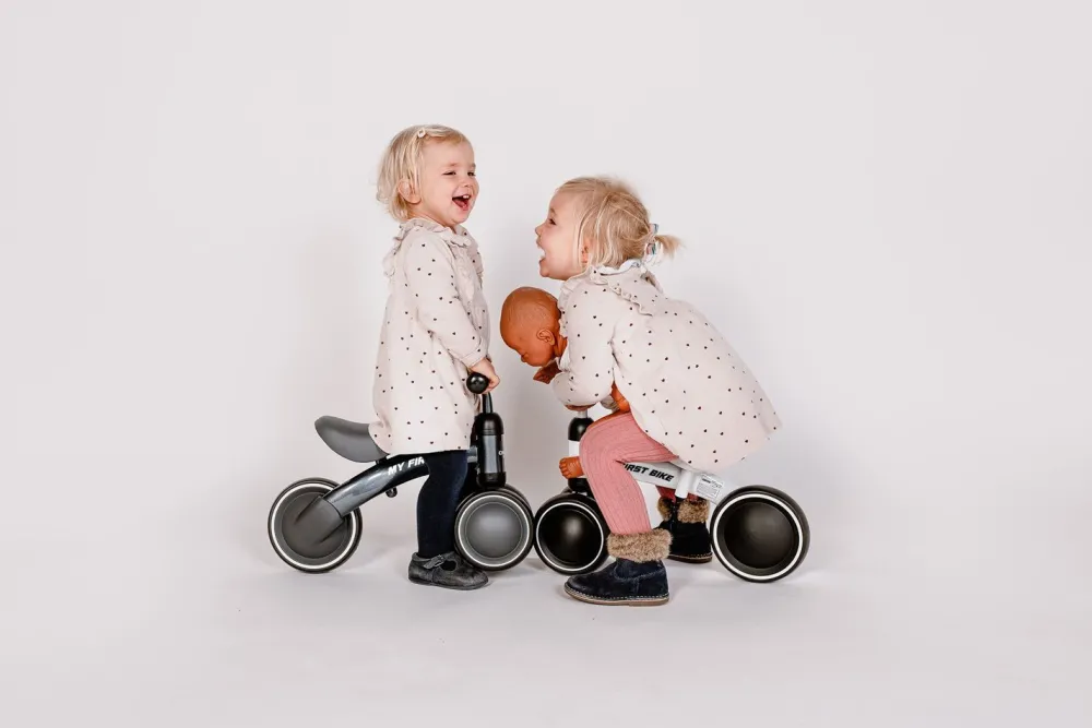 New Childhome My First Bike Peuter Loopfiets - Metaal - Grijs