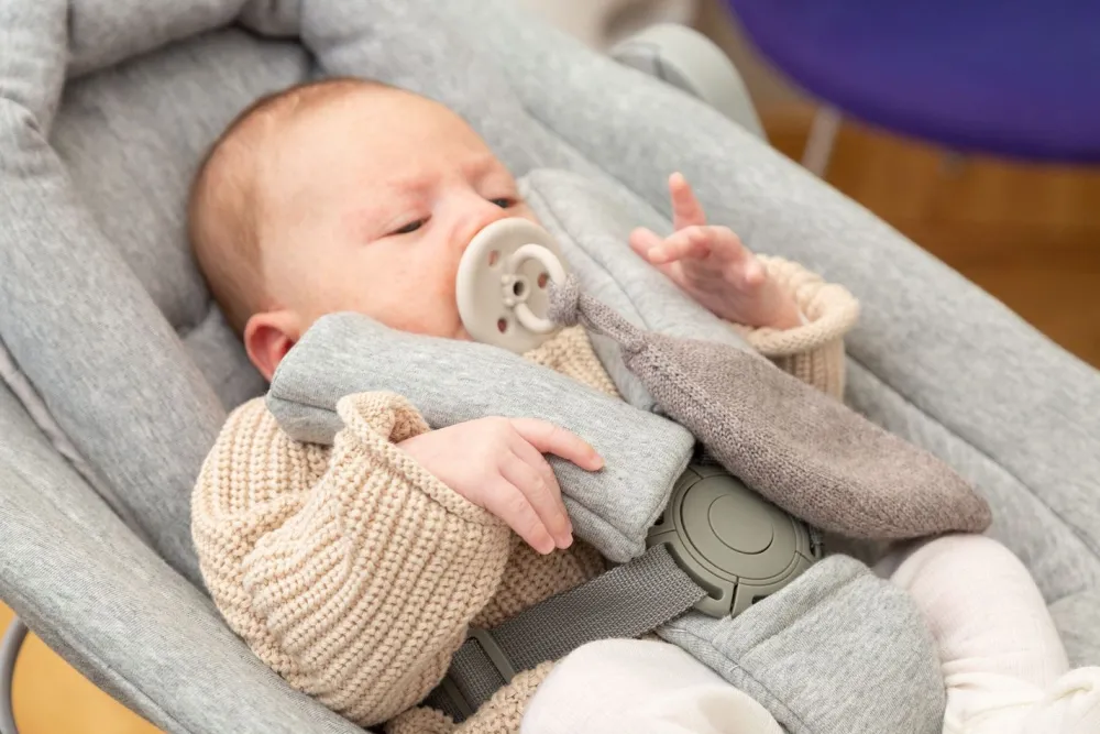 Hot Childhome Newborn Evosit - Jersey Grijs