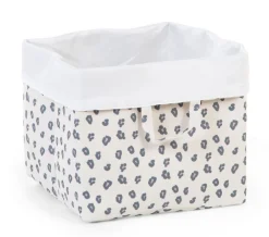 Cheap Childhome Opbergmand - 32X32X29 Cm - Canvas - Leopard
