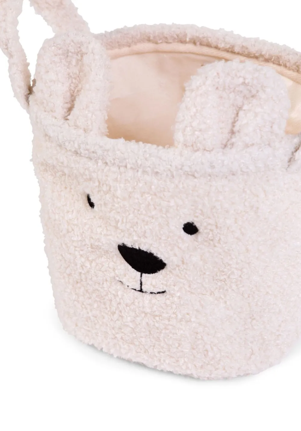 Store Childhome Opbergmand - 25X20X20 Cm - Teddy - Ecru