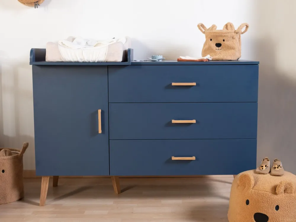 Fashion Childhome Opbergmand - 30X30X30 Cm - Teddy - Bruin
