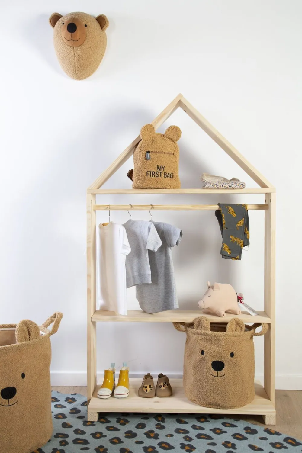 Sale Childhome Opbergmand - 40X40X40 Cm - Teddy - Bruin