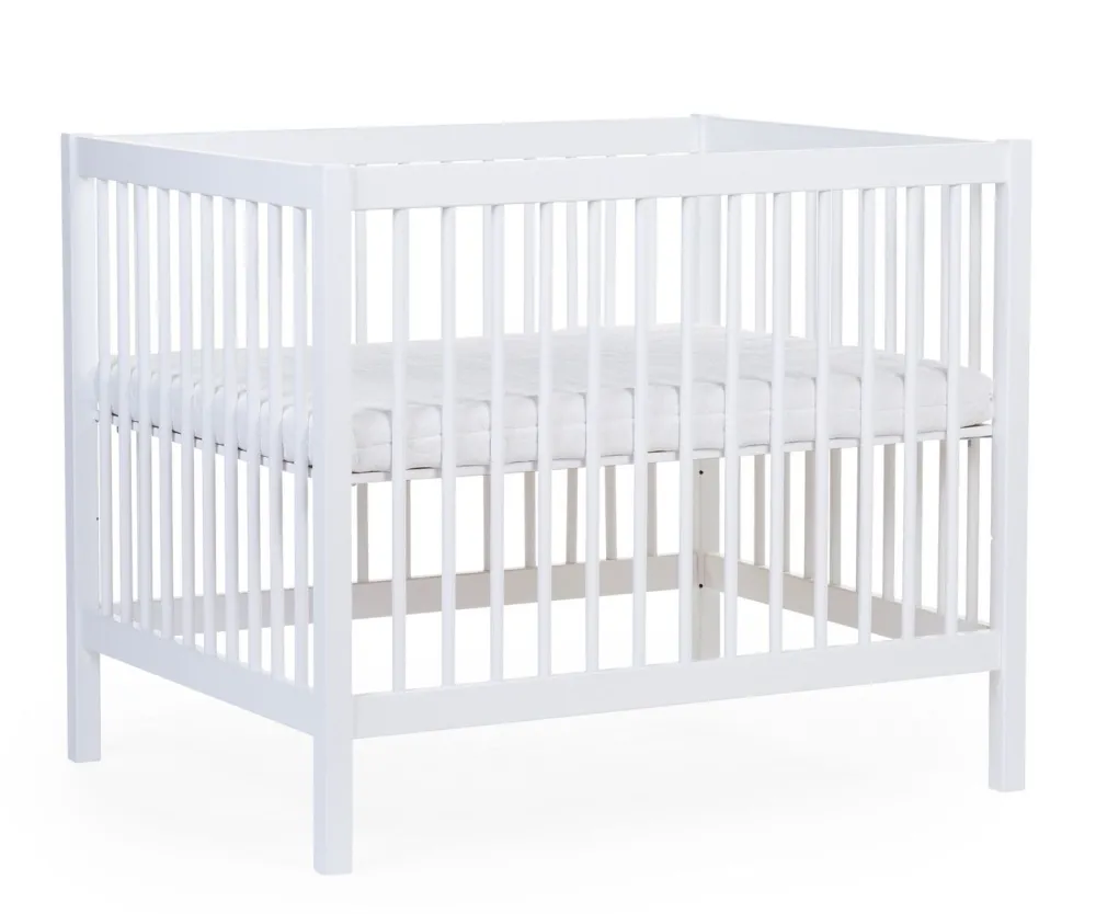 New Childhome Park 97 + Wieltjes - 95X75 Cm - Hout - Wit