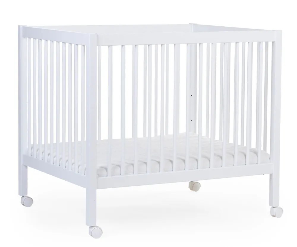New Childhome Park 97 + Wieltjes - 95X75 Cm - Hout - Wit