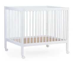 New Childhome Park 97 + Wieltjes - 95X75 Cm - Hout - Wit