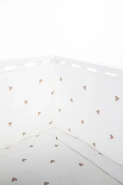Clearance Childhome Parklegger - 75X95 Cm - Jersey + Mousseline - Hearts