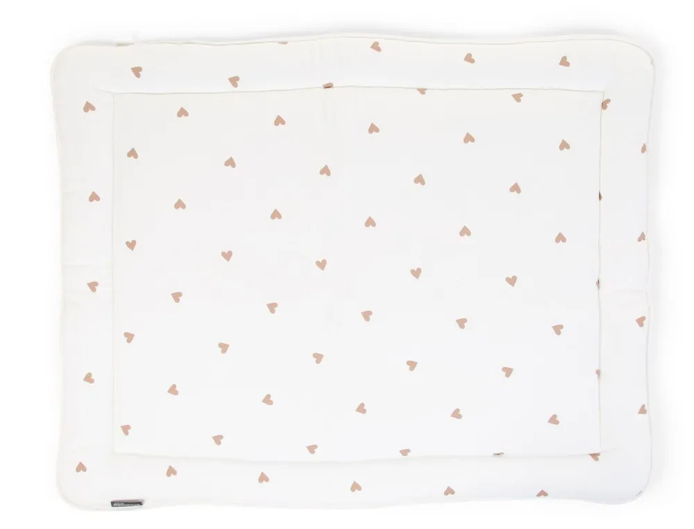 Clearance Childhome Parklegger - 75X95 Cm - Jersey + Mousseline - Hearts