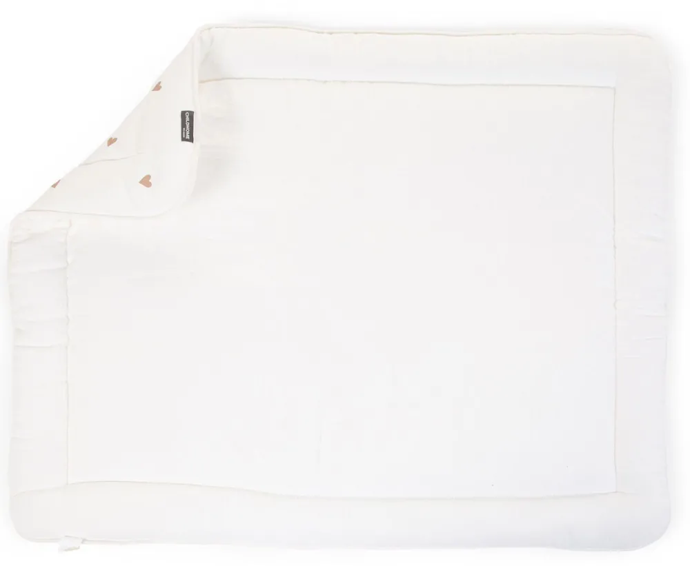 Clearance Childhome Parklegger - 75X95 Cm - Jersey + Mousseline - Hearts
