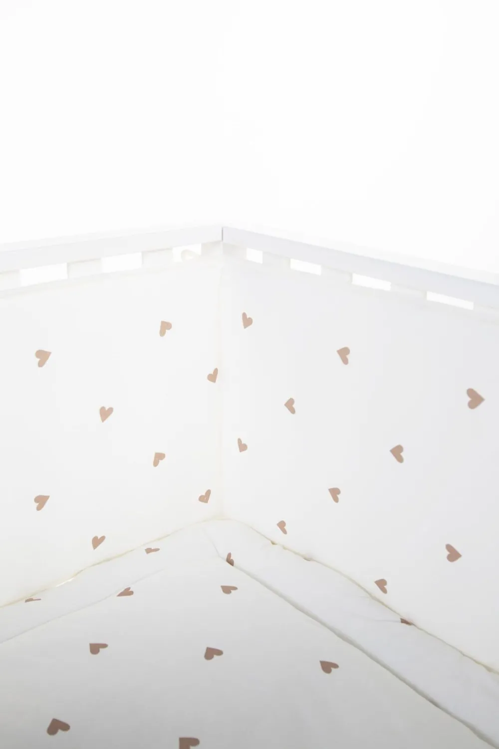 Discount Childhome Parkomranding - 35X340 Cm - Jersey + Mousseline - Hearts