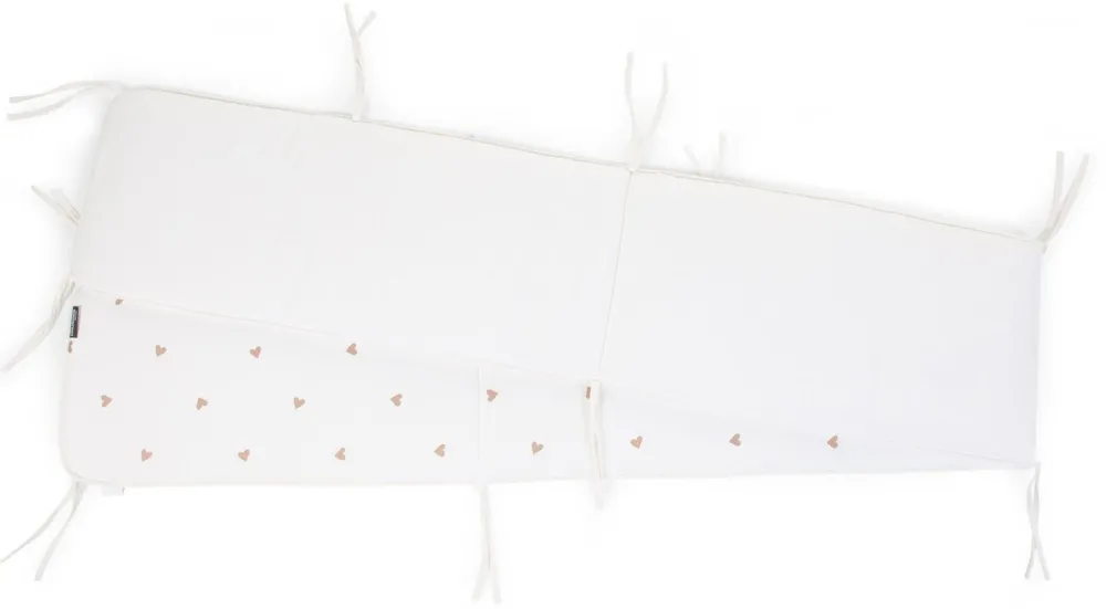 Discount Childhome Parkomranding - 35X340 Cm - Jersey + Mousseline - Hearts