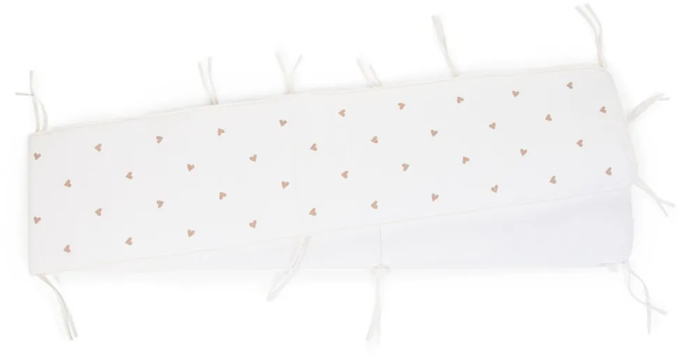 Discount Childhome Parkomranding - 35X340 Cm - Jersey + Mousseline - Hearts