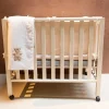 Best Childhome Parkomranding - 35X340 Cm - Jersey Melange Beige / Mousseline Teddy