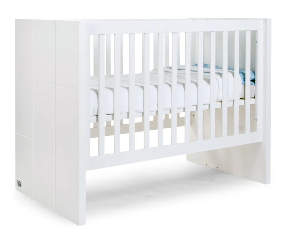 New Childhome Quadro White - Babybed - 60X120 Cm + Zijlatten