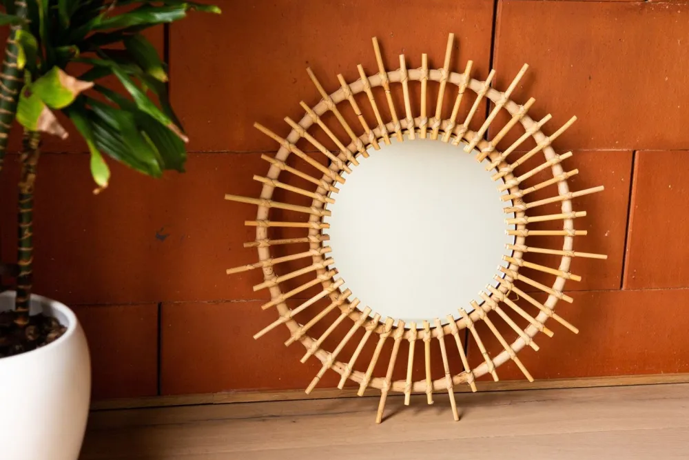 Sale Childhome Rattan Spiegel - Fondi - 60 Cm
