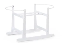Clearance Childhome Rocking Staander Voor Moses Mand - Hout - Wit