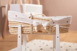 Clearance Childhome Rocking Staander Voor Moses Mand - Hout - Wit