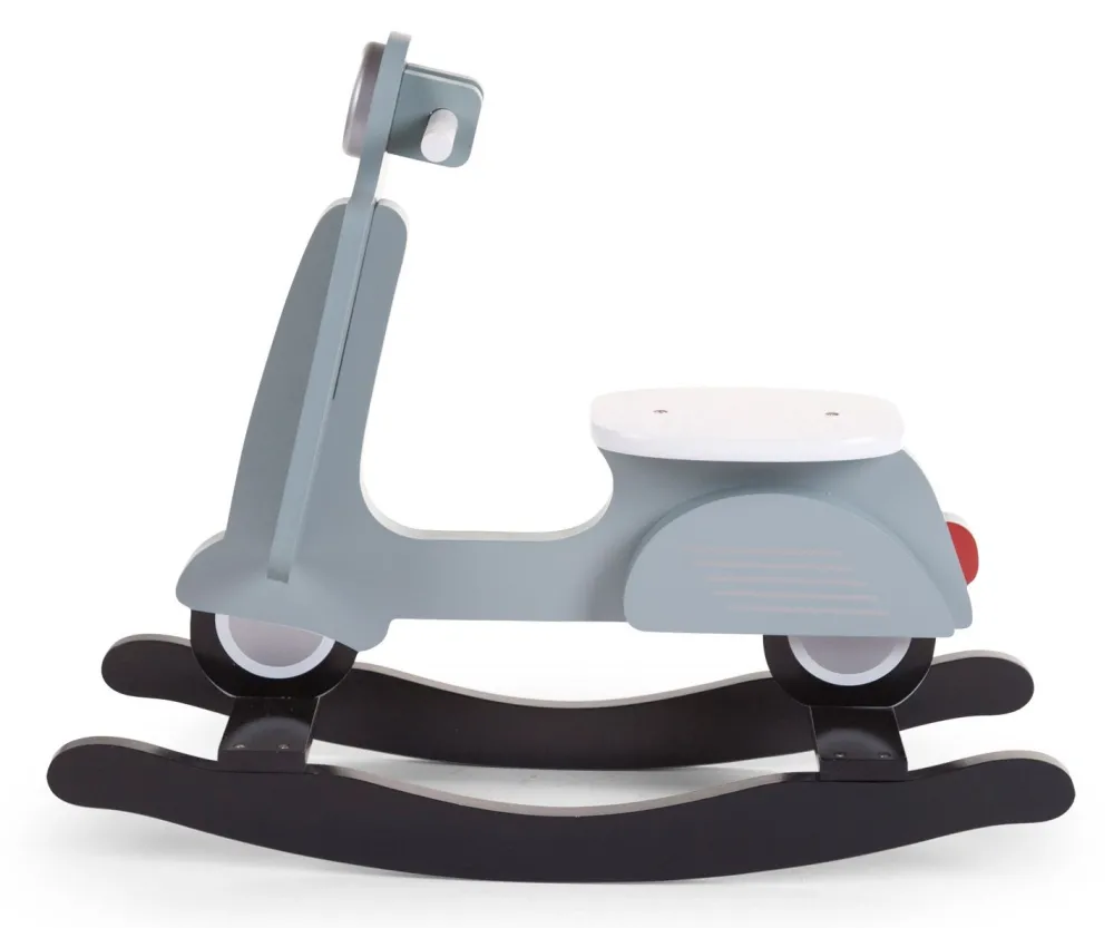 Flash Sale Childhome Schommel Scooter - Mdf - Mint Blauw Zwart