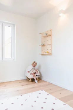 Hot Childhome Schommelstoel Voor Kinderen - Teddy - Ecru Naturel
