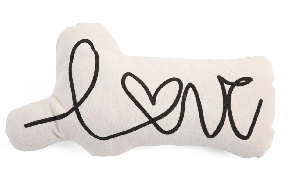 Clearance Childhome Sierkussen - Canvas - Love Letter
