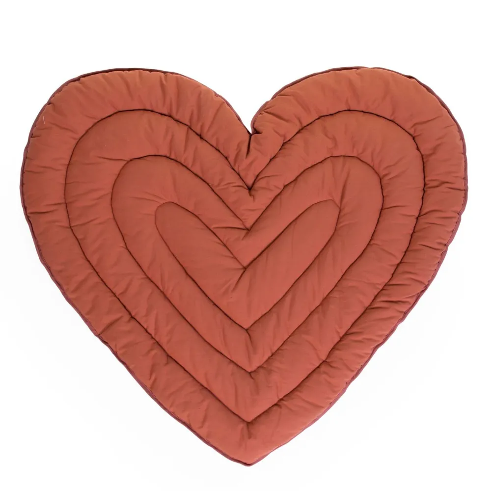Fashion Childhome Speeltapijt - 120 Cm - Hart