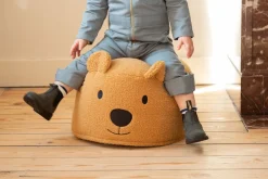 Store Childhome Teddy Beer Poef - Teddy - Beige 40Cm