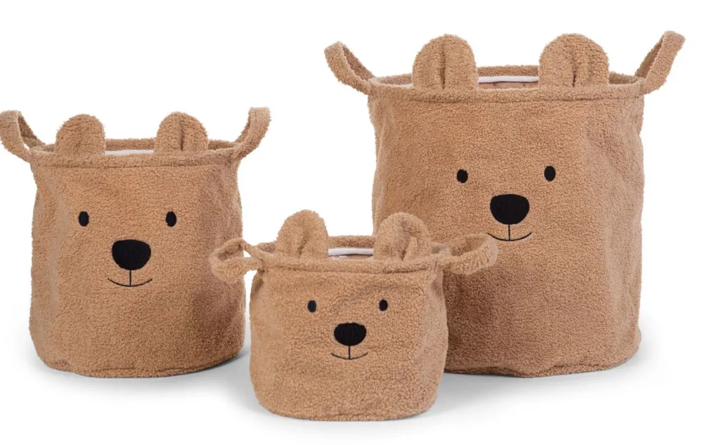 Best Childhome Teddy Manden - Set Van 3 - Beige