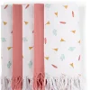 Shop Childhome Tetradoeken - Katoen - Tipi + Nude Met Franjes - 5 Stuks