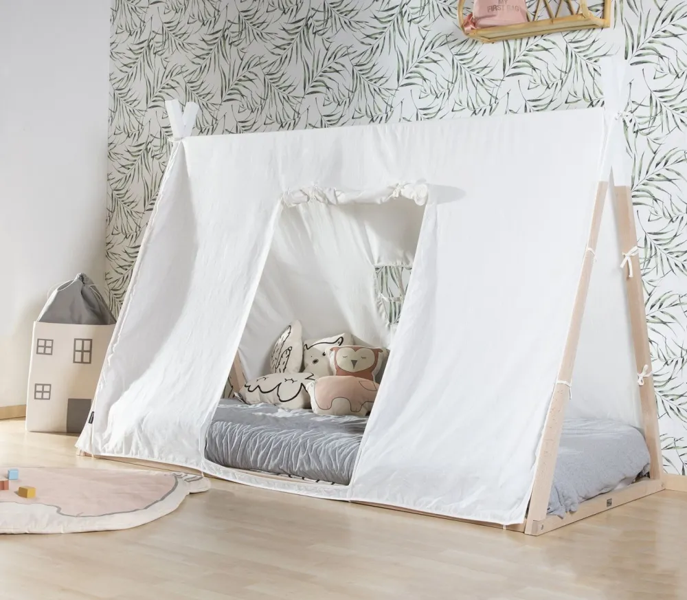 Flash Sale Childhome Tipi Bed Cover - 90X200 Cm - Wit