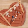 Fashion Childhome Tipi Play Baby Gym - Hout - Naturel