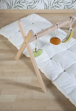 Fashion Childhome Tipi Staander Voor Moses Mand + Baby Gym - Hout - Naturel