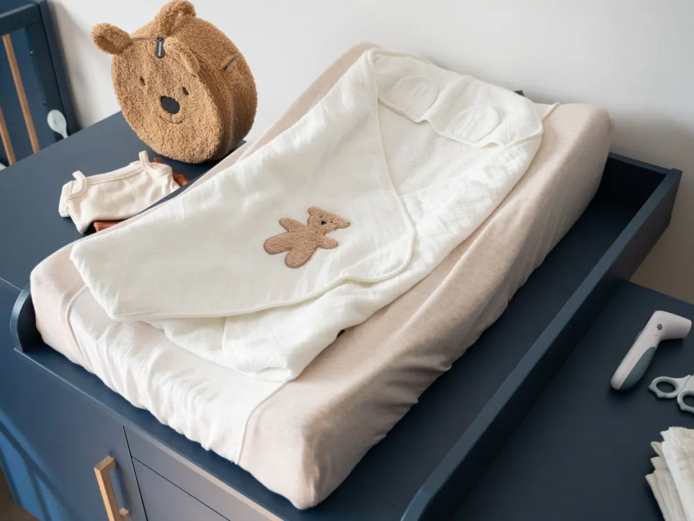 Flash Sale Childhome Waskussenhoes Jersey / Mousseline - Teddy