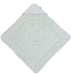 New Childhome Wikkeldeken Universeel - 75X75 Cm - Jersey - Forest - Tetra Vichy