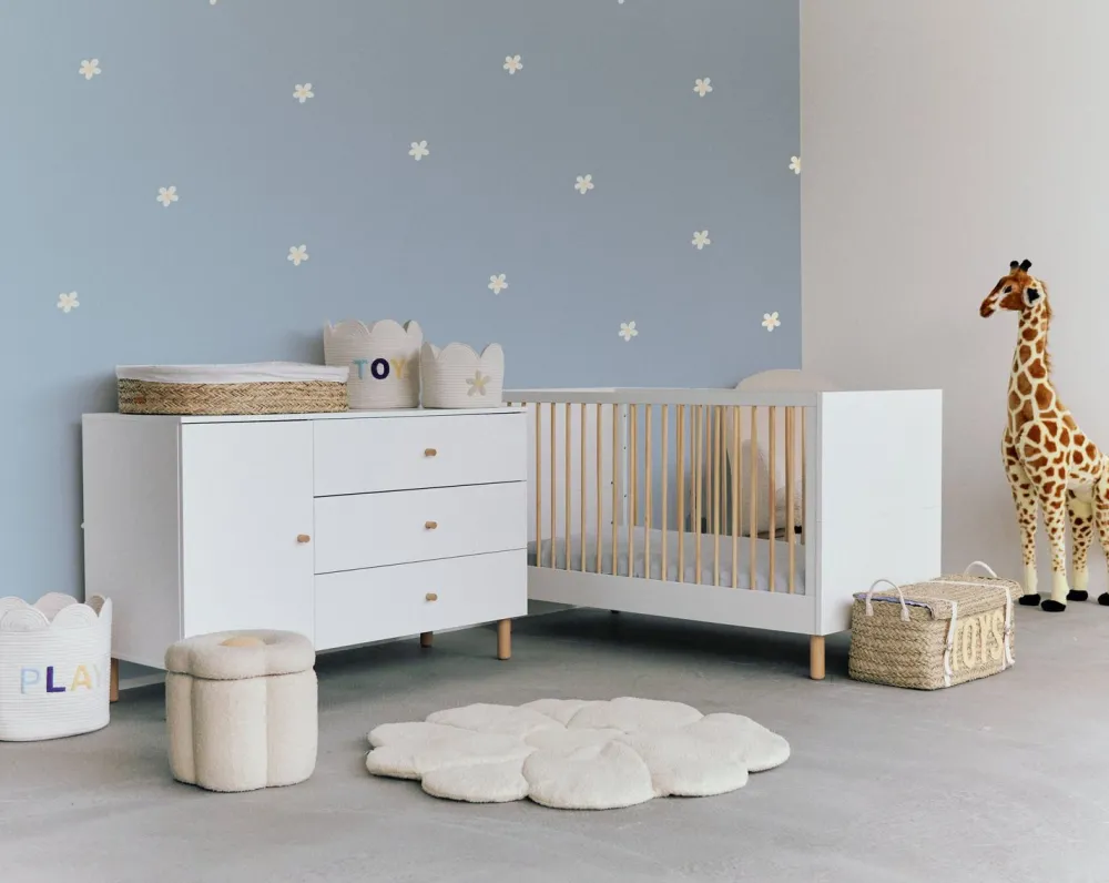 Flash Sale Childhome Wonder White - Meegroeibed - 70X140 Cm + Zijlatten
