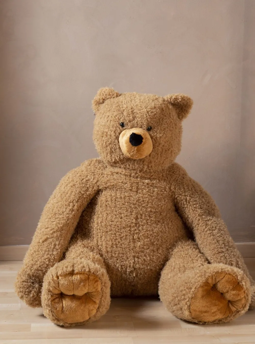 New Childhome Zittende Teddybeer Knuffel - 60X60X76 Cm - Teddy